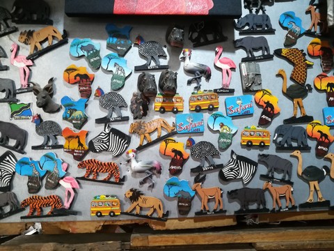 10pieces African fridge magnets