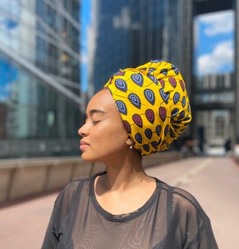 Beautiful “Safia” wrap hat/turban