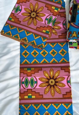 Ankara Wax Fabric 6 yards/African Fashion/ African fabric/ African dress