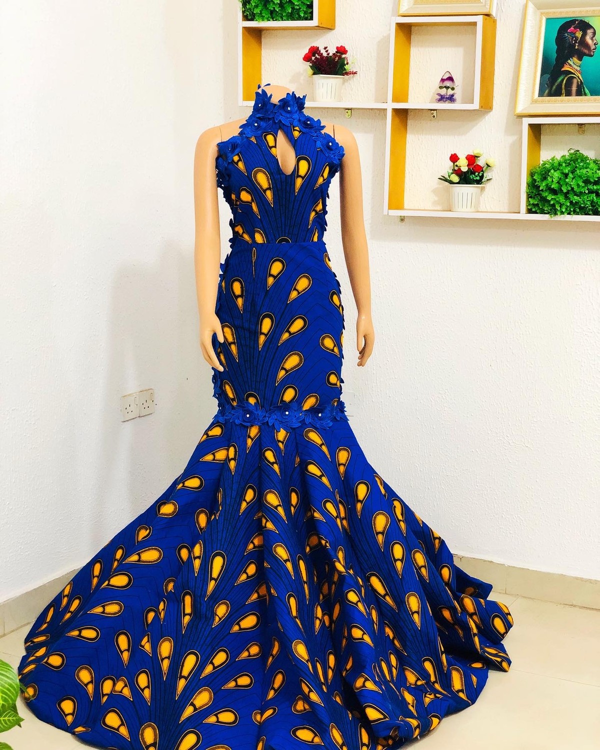 Mermaid Kitenge Changing Dresses Affordable Kitenge Mermaid Bodycon Dresses  In Nairobi