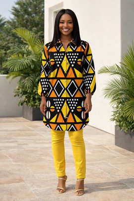 The Zola Heritage Shirt Dress – Where story meets style
