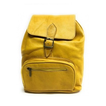 100% handmade high quality genuine leather backpack.