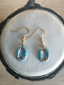 Sent-Ann coffee bean earrings