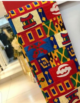 Royal Kente - hand woven Ashanti Bonwire Kente
