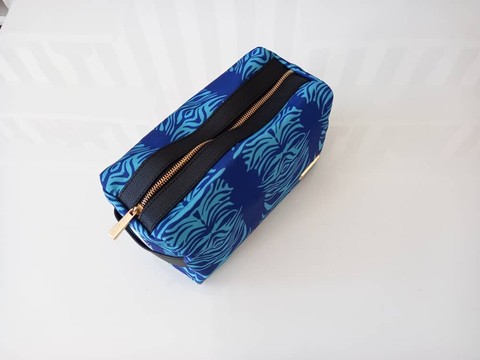 Nanawax Tiger Blue Pencil Case