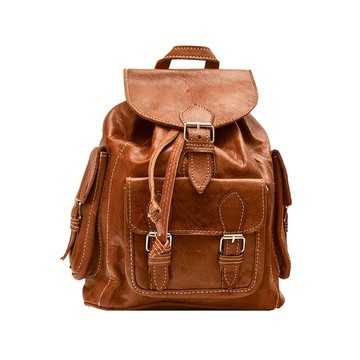 Very good quality handmade original real leather backpack
