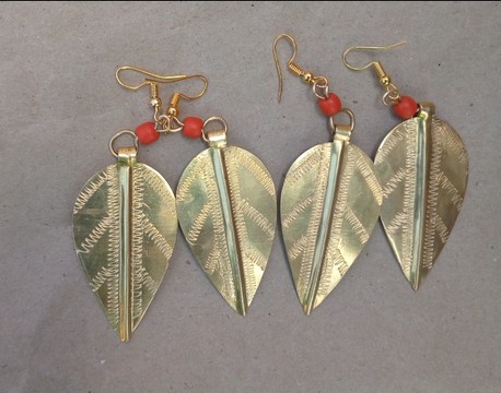 Boucles d'oreilles africaines / bijoux femmes / boucles d'oreilles faites à la main