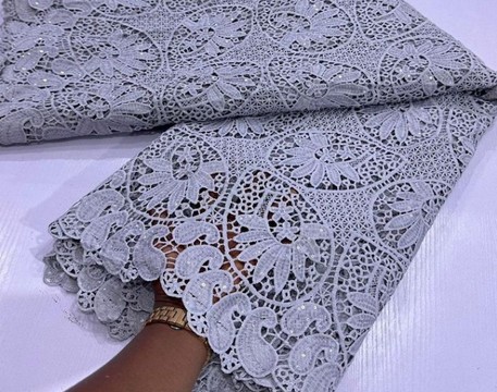 Cord Lace fabric 5 yards