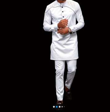2pieces men kaftan wedding dress