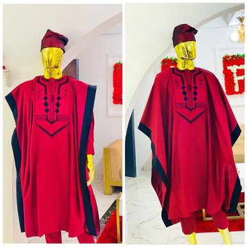 Agbada pour hommes, vêtements traditionnels pour hommes africains, vêtements nigérians pour hommes, caftan pour hommes africains