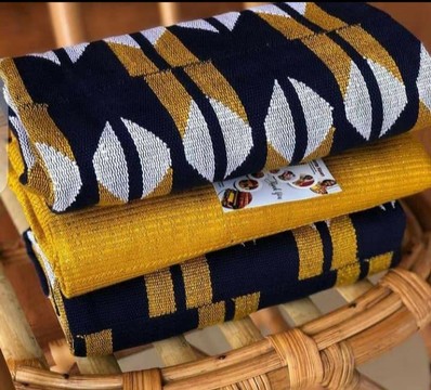 Ashanti Bonwire Kente -Hand woven