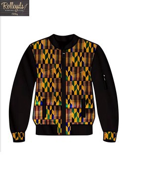 Ankara Bomber Jacket from Rolloyds