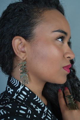 Boucles d'oreilles « Adingra »