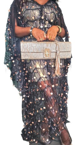 Nima Genuine Leather Top Handle Bag For Weddings/Special occasions
