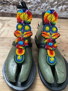 African Handmade Gladiators / Leather Sandals /Greek Sandals /Maasai Sandals