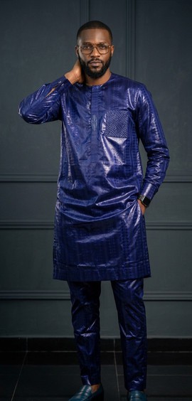 Tenue Sénateur Africaine de Luxe pour Homme