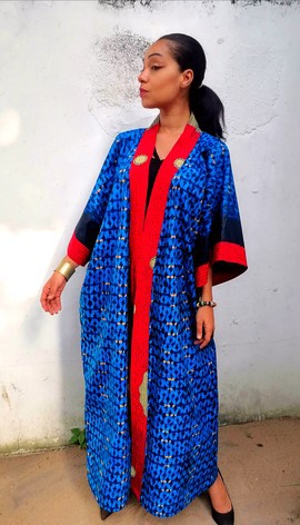 Maxi kimono