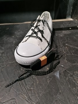LACES n°250 80/110/150 cm 31.5/43.3/59 inch Black lace Sneakers Tennis Sneakers Cool Original