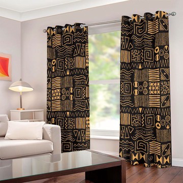 Cultural Unique Bath Mat White and Black Bathroom Rug (LARGER SIZES AVAILABLE)