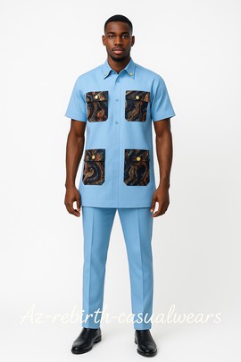 Men's two-piece kaftan