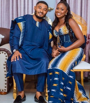 COUPLE Ankara/ Dress WEDDING COUPLE AFRICAN CLOTHING