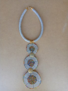 Collier femme africaine / colliers zoulou / collier maasai / chaîne africaine