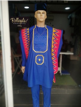 Classic Man 3 Piece Agbada