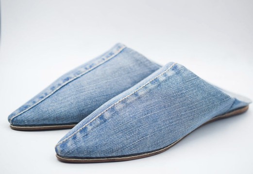 Handmade original leather slipper