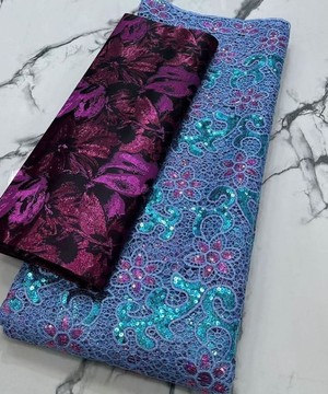 Sequined lace