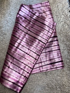 4 Yards Adire Silk Fabric, Nigeria Tribal Dashiki, Nigerian Wedding Dress, Adire Tie Dye Fabric
