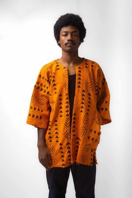 Aquarius bogolan cloak (Pre-Order)