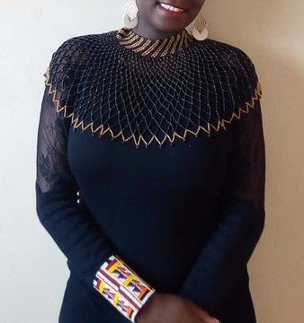 Collier africain / bijoux africains / bijoux maasaï / perles zoulou / cadeau pour elle