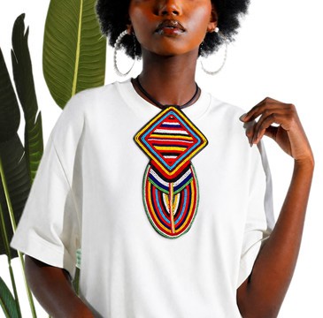Collier africain Nena | Collier imposant Masai