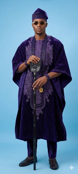 Male stunning traditional wear