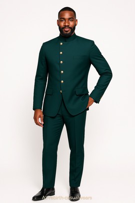 Two-piece safari jacket