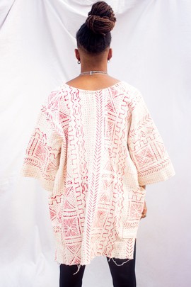 Eye Red Bogolan Cloak (Pre-Order)