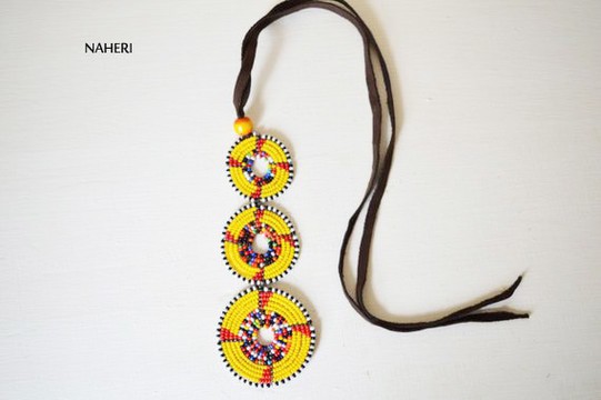 African beaded choker necklace | African maasai tribal jewelry | One size fits all | Gift for Her