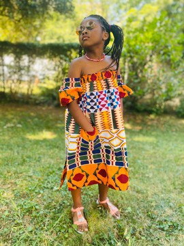 Robe filles Douala (2-12 ans)