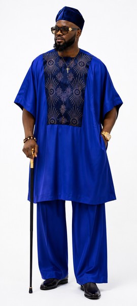 Luxury Embroidered Dashiki Set