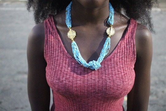 Akan inspired necklace