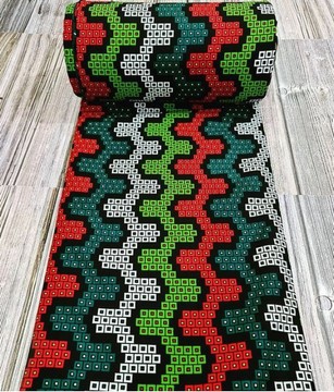 Muni kente Ankara fabric, cotton Ankara
