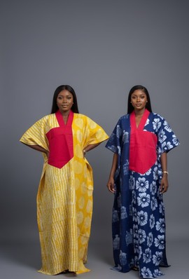 Caftans chics d’inspiration africaine aux motifs éclatants
