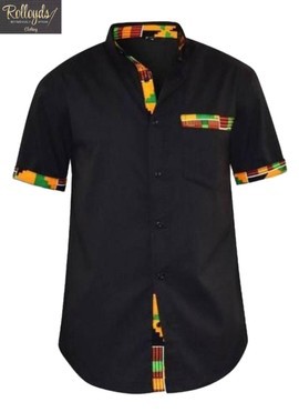 Kente Blend Short Sleeve Shirt