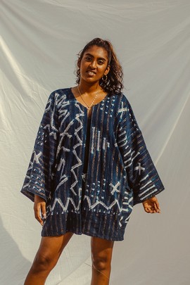 Shimmer Town Indigo Cloak (Pre-Order)