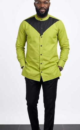 Two pieces men's shirt