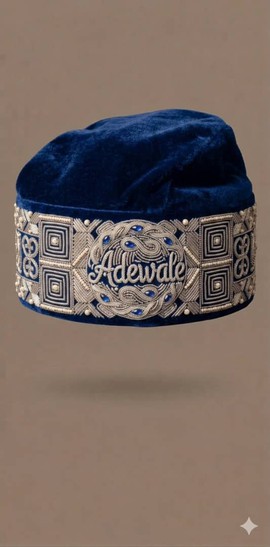 Embroidered Traditional Cap (Fila/Kufi Style)