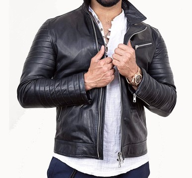 jacket en cuir original de très haut de gamme