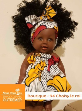 BLACK doll Lucy Colibri Dolls - WAX MARIAGE