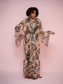 Kimono long senoufo