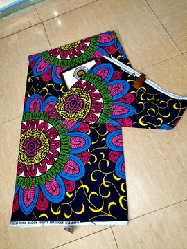ayaya Ankara super, pure cotton wax, 6yards